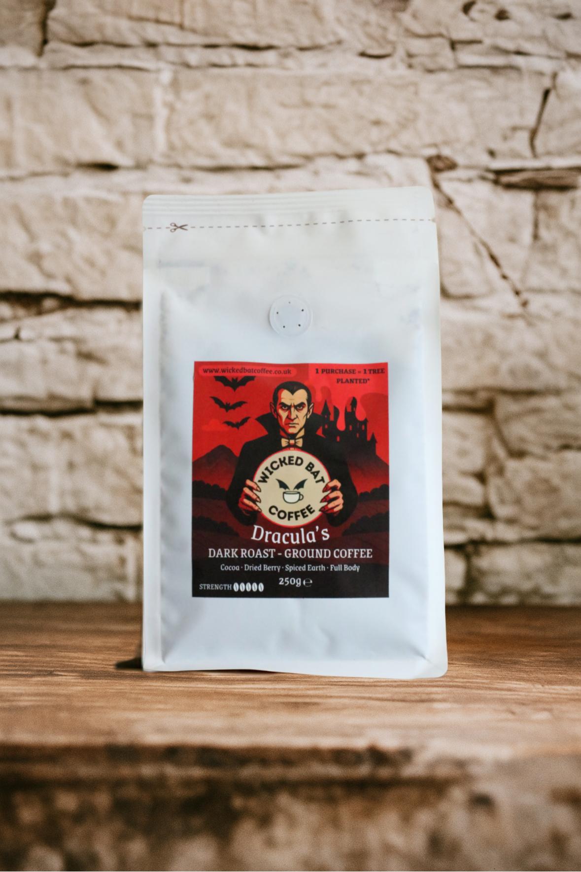Dracula’s Dark Roast - Ground Coffee