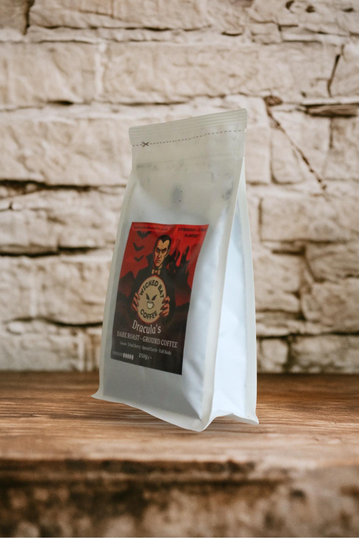 Dracula’s Dark Roast - Ground Coffee