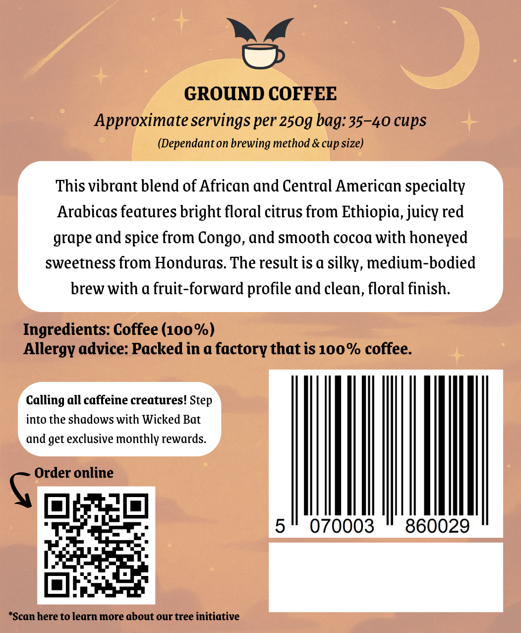 Witches' Brew Medium Dark Roast - Ground Coffee