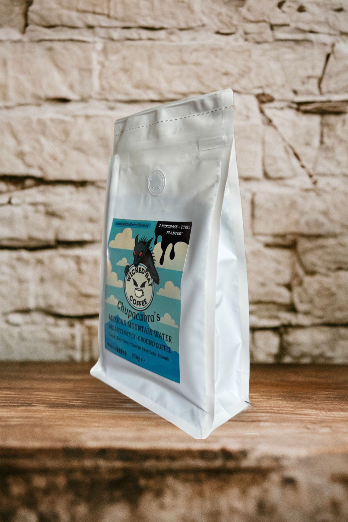 Chupacabra’s Mexican Mountain Water DECAFFEINATED - Ground Coffee